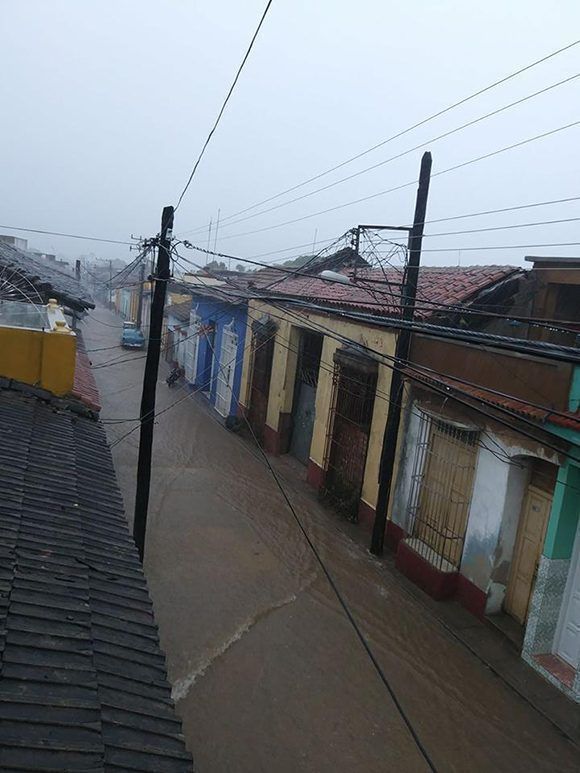 En fotos, inundaciones en el centro de Cuba