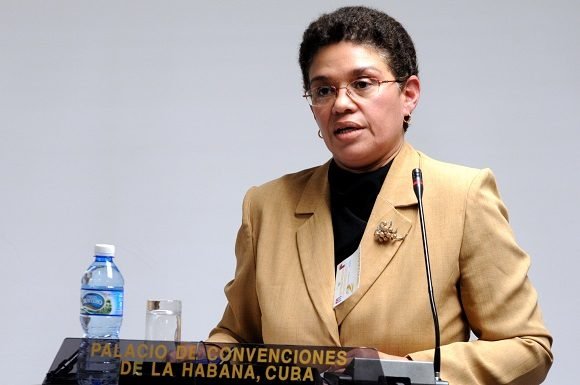 María Elena Soto Entenza jefa del Departamento de Atención Primaria del Ministerio de Salud Pública de Cuba