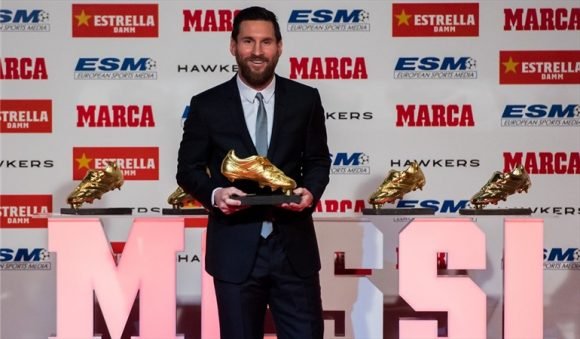 Messi por quinta vez la Bota Oro |