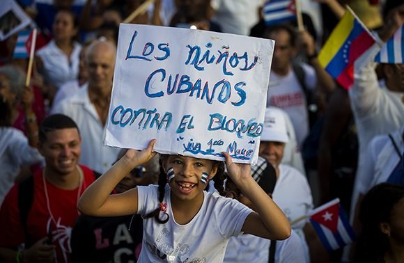 Primero de Mayo en La Habana, Cuba 2019. Foto: Irene Pérez/ Cubadebate.