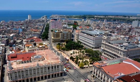 La Habana vista desde la cúpula del Capitolio