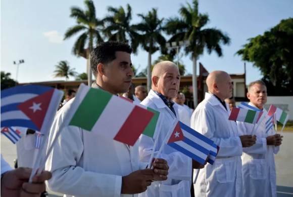 Brigada Medica Medicos Cuba Italia Coronavirus