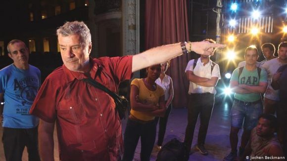 Andreas Baesler, en el Teatro Lírico Nacional de Cuba, con el que ha presentado obras como La Flauta Mágica o Fidelio: “Las sanciones no afectan al Gobierno cubano, sino al pueblo.” Foto: DPA