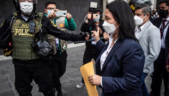 Fujimori pretende una investigación de irregularidades que no pudo probar. Foto: France24.