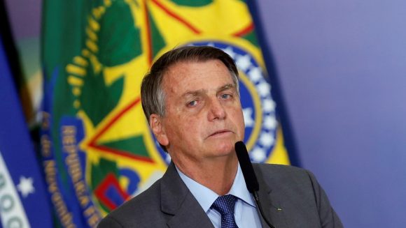 El presidente de Brasil, Jair Bolsonaro. 27 de julio de 2021. Foto: Adriano Machado / Reuters.