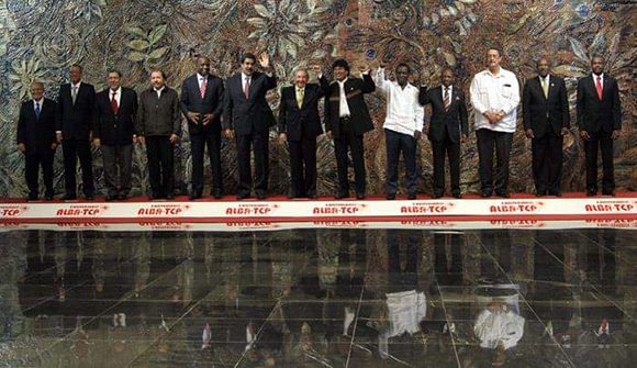 Familia del ALBA-TCP. Foto: Ismael Francisco/ Cubadebate.