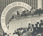 Fidel Castro en la concentración popular por el 3er Aniversario del Triunfo de la Revolución , 2 de enero de 1962. Foto: Sitio Fidel Soldado de las Ideas.