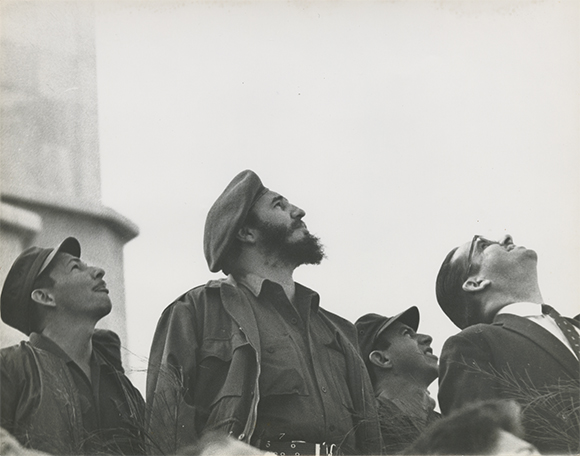 Fidel Castro en la concentración popular por el 3er Aniversario del Triunfo de la Revolución , 2 de enero de 1962. Foto: Sitio Fidel Soldado de las Ideas.