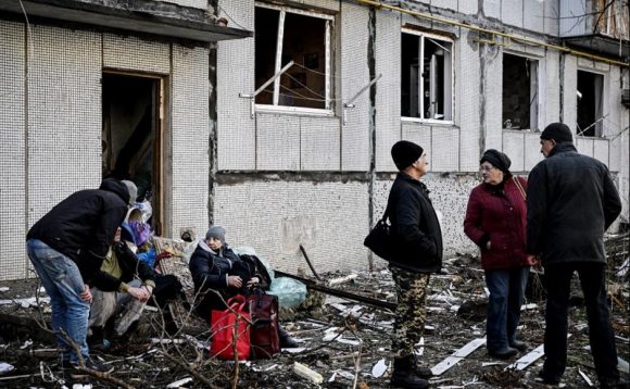 poblacion civil en Ucrania