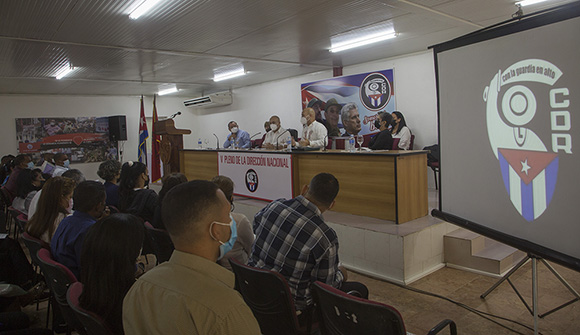 V Pleno de la Dirección Nacional de los CDR. Foto: Ismael Francisco/ Cubadebate.