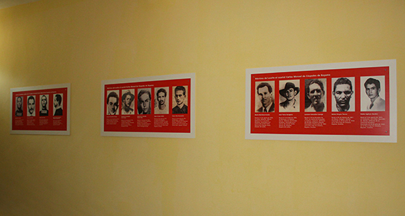 Sala que honra a los mártires y sobrevivientes del asalto al cuartel de Bayamo. Foto: Yordanka González Arceo/ Cubadebate.