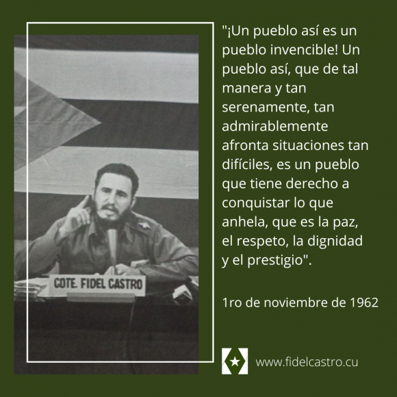 Cita de Fidel Castro 02