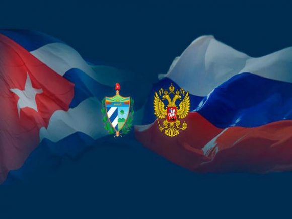banderas escudos cuba rusia