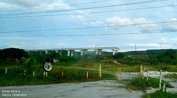 Construcción del Tren Maya en las inmediaciones del estado de Campeche. Foto: Ismael Francisco/ Cubadebate.