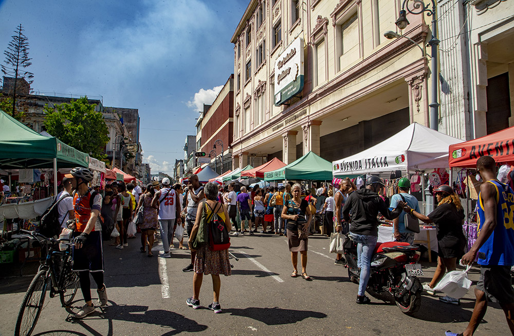 Feria en Galiano: Una oportunidad para fomentar el pago electrónico de bienes y servicios