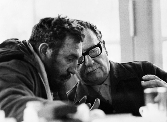 Fidel y Allende: dos revolucionarios al servicio de sus pueblos. Foto: Archivo. 