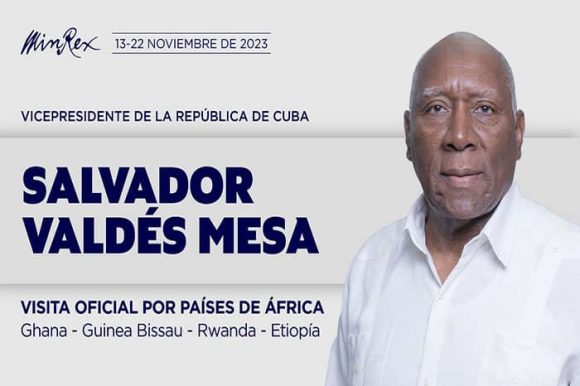 Valdés Mesa inicia gira por África