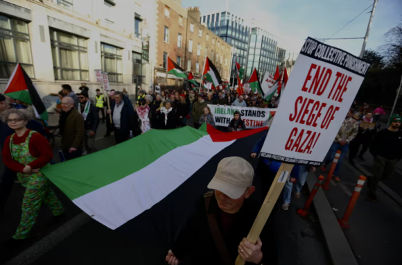 Manifestaciones en diversas partes del mundo en solidaridad con Palestina