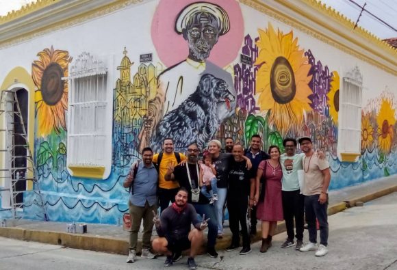 Arte joven cubano presente en Festival Internacional Ciudad Mural de Mérida, Venezuela (+ Video)