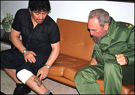 Maradona sobre Fidel