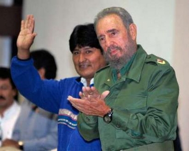 Evo Morales: “Fidel no está enfermo, está en reparación”